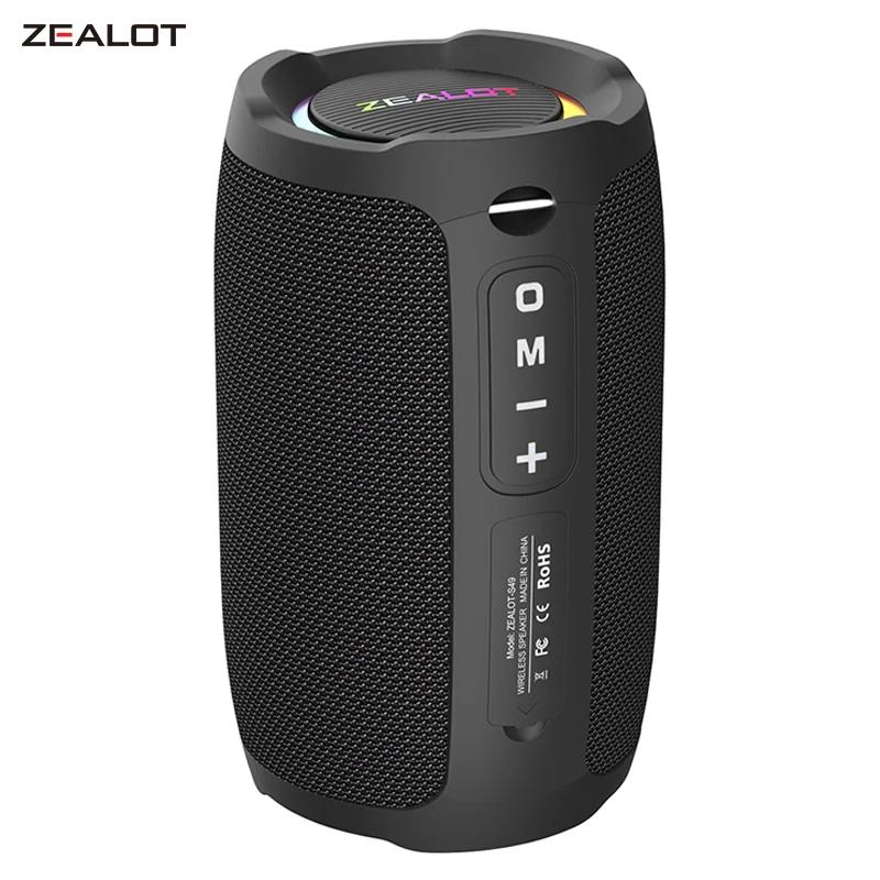 ZEALOT S49 ޴  Ŀ, 360 ׷ , IPX6 ,   5.2,   ׷, 20W
